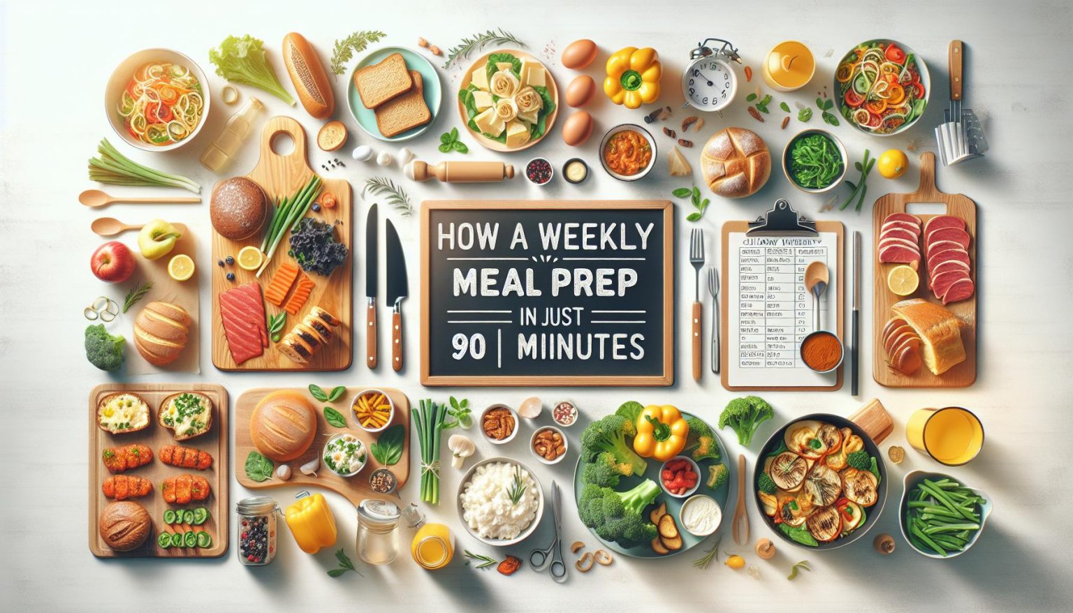 How To Do A Weekly Meal Prep In Just 90 Minutes » TwoTwistedSisters.blog