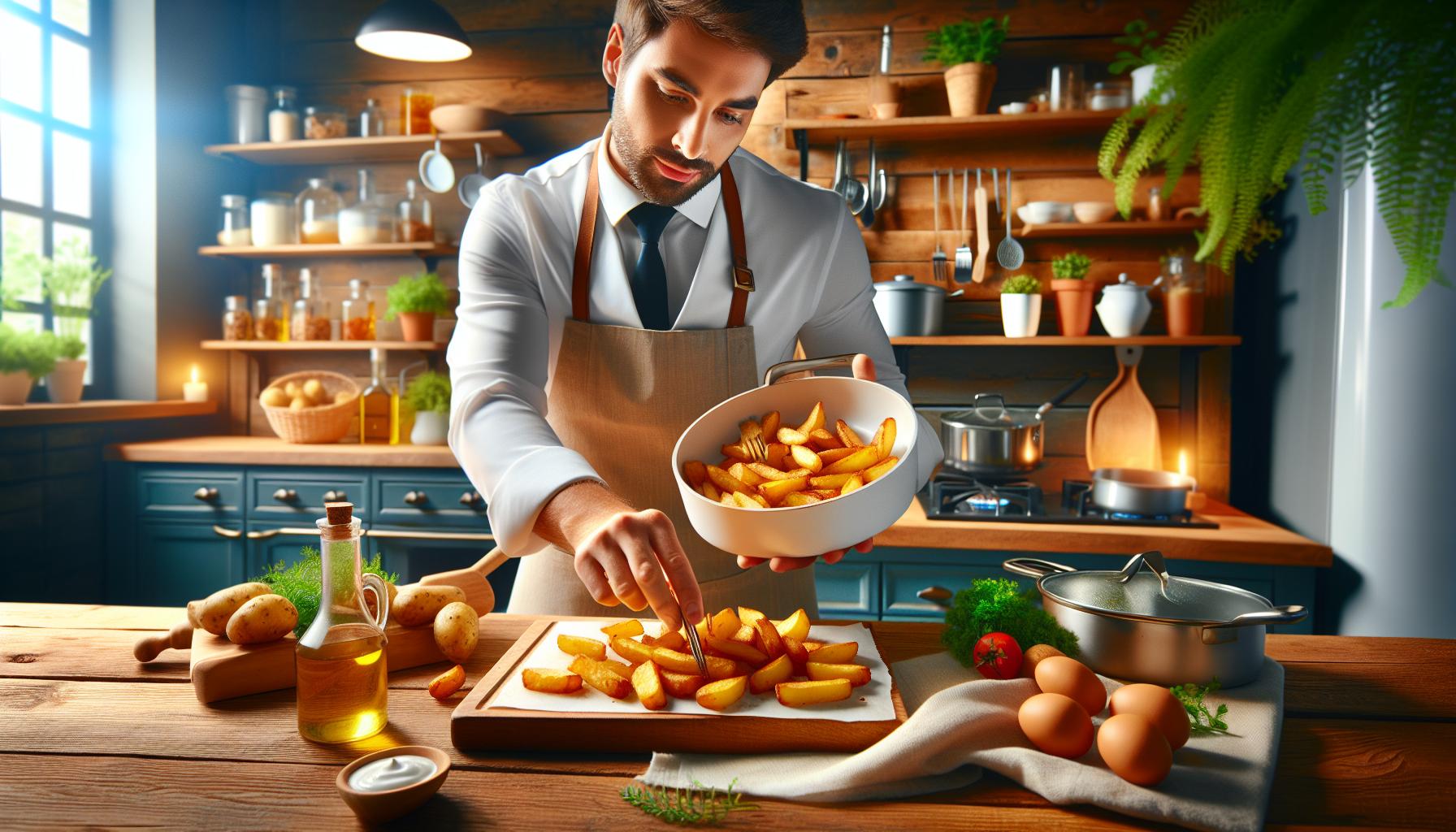 How to Make Perfect Fried Potatoes: Crispy Outside, Fluffy Inside