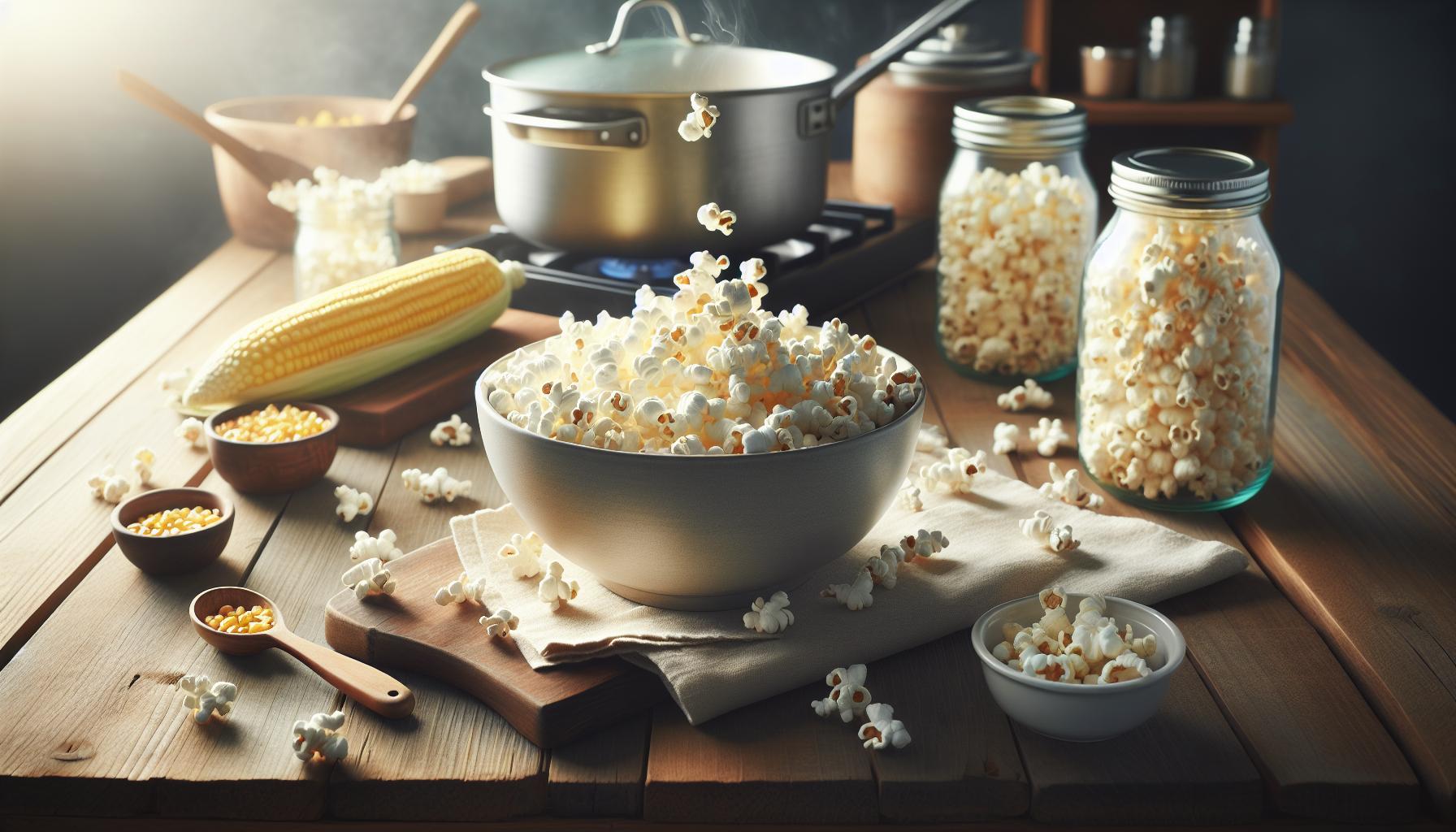 step-by-Step Cooking instructions for Fluffy Popcorn
